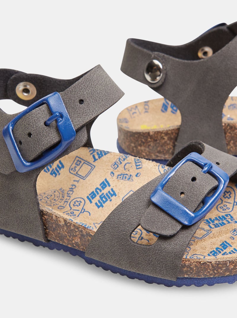 Sandales Bubblegummers BATA Gris - Kiabi