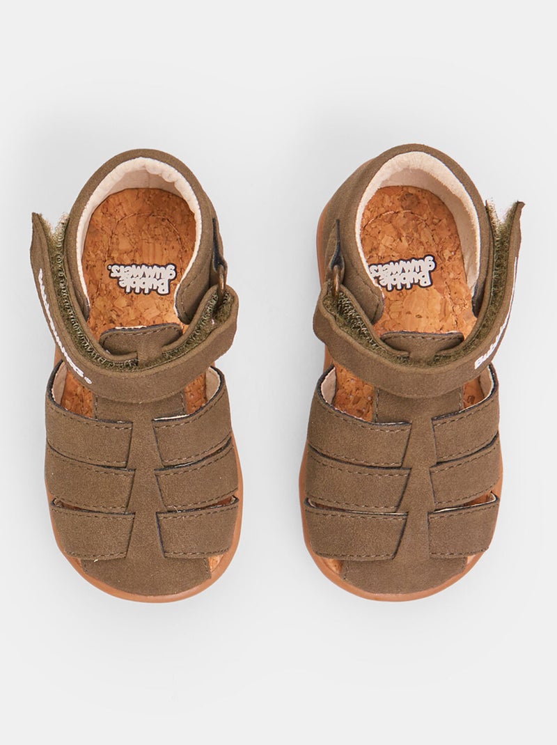 Sandales Bubblegummers BATA Kaki - Kiabi