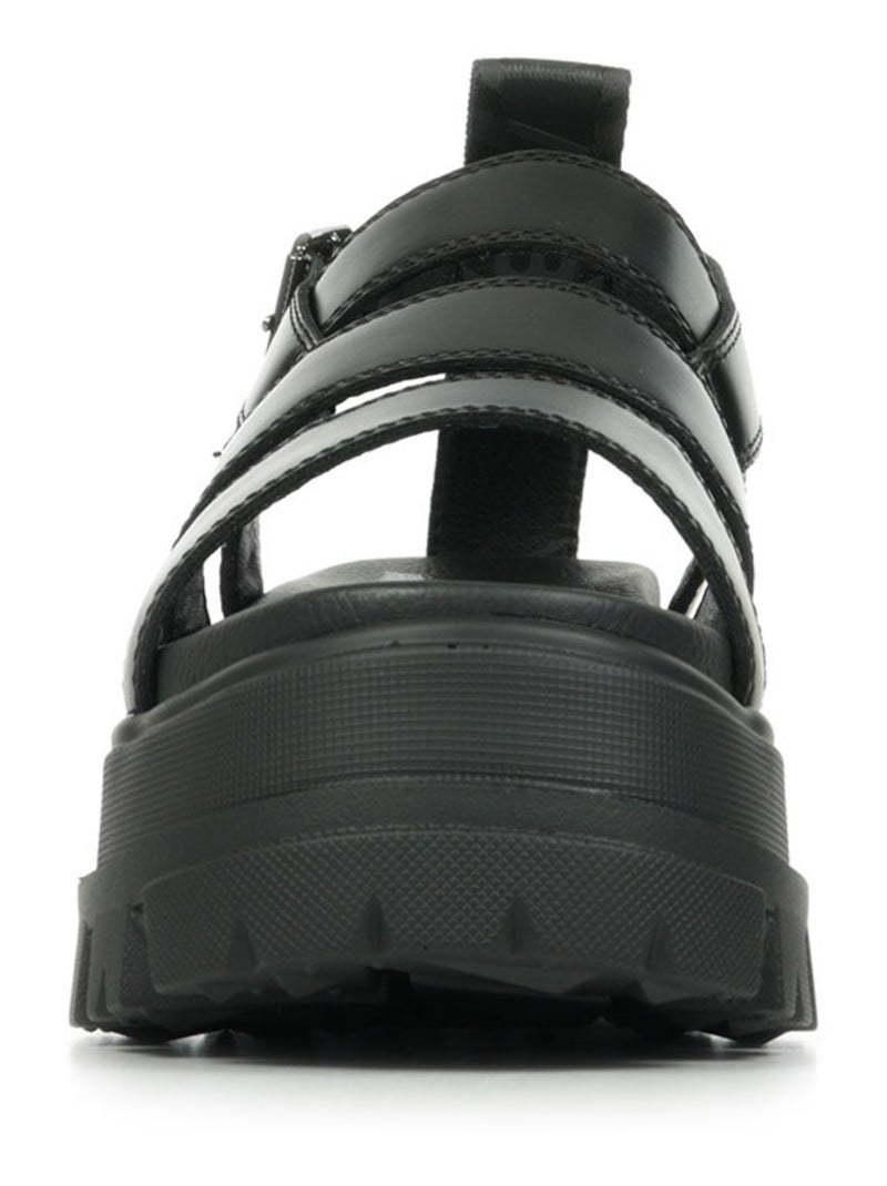 Sandales Buffalo Aspha Fsh Ot Noir - Kiabi