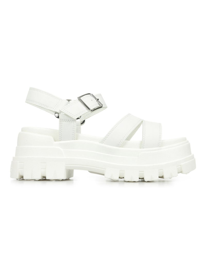Sandales Buffalo Aspha Ts Sandal Blanc - Kiabi