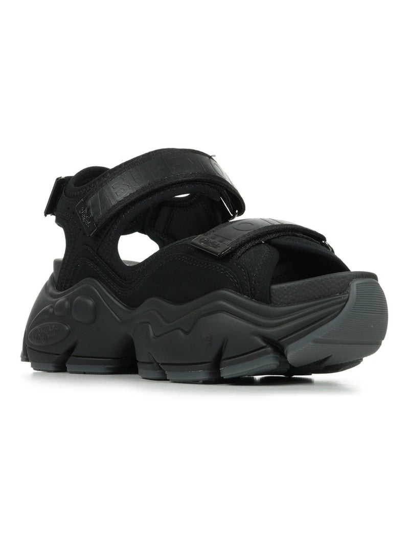 Sandales Buffalo Binary 0 Noir - Kiabi