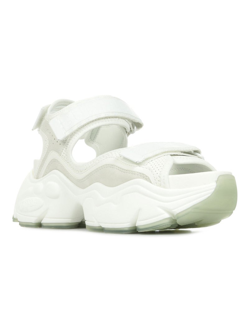 Sandales Buffalo Binary O Blanc - Kiabi