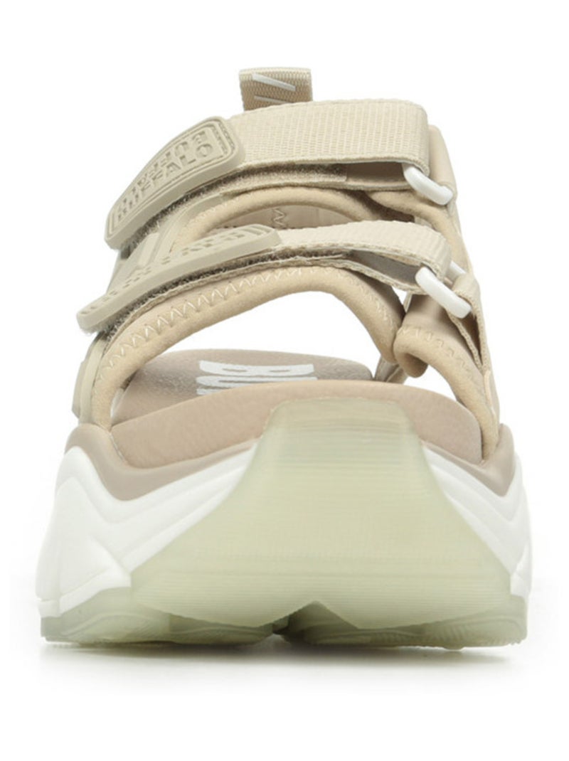 Sandales Buffalo Binary Track Beige - Kiabi