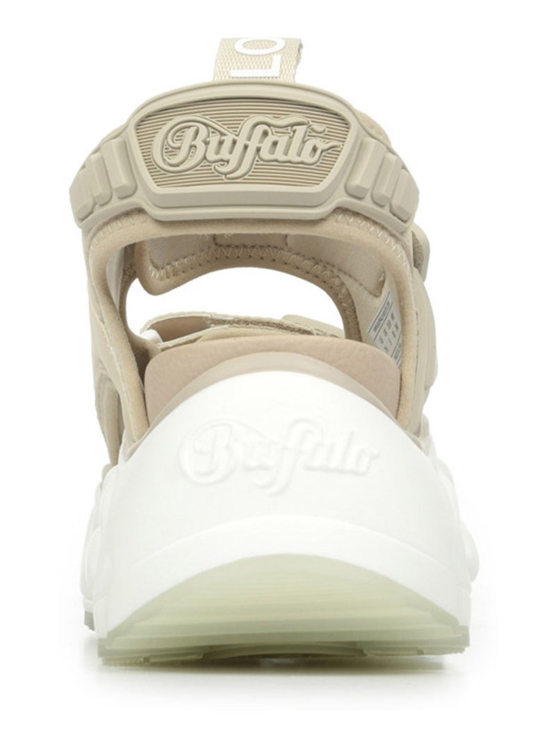 Sandales Buffalo Binary Track Beige - Kiabi