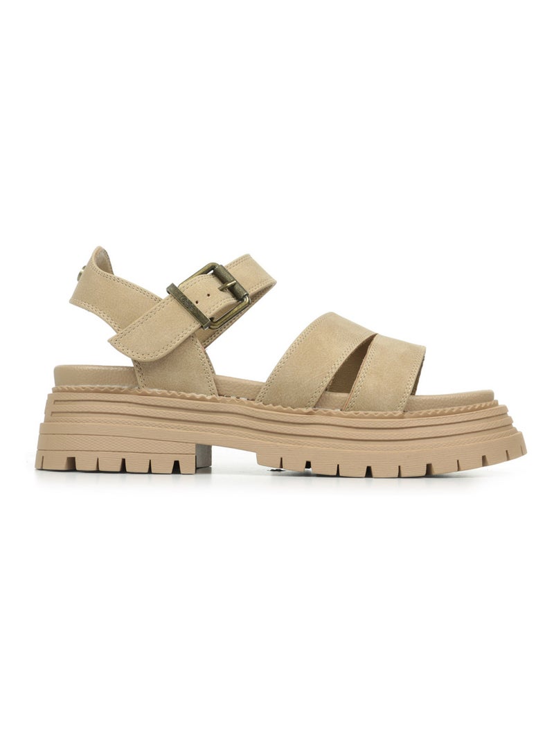 Sandales Buffalo Lennox Ts Sandal Beige - Kiabi