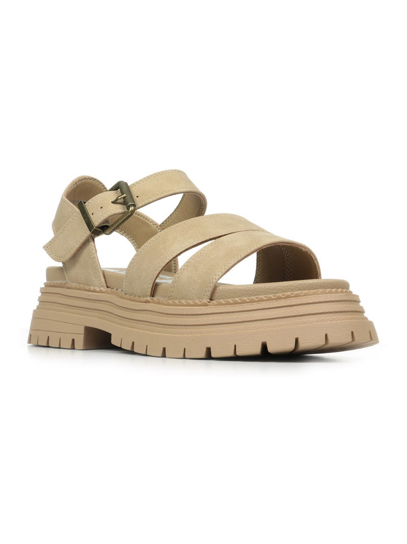 Sandales Buffalo Lennox Ts Sandal Beige - Kiabi