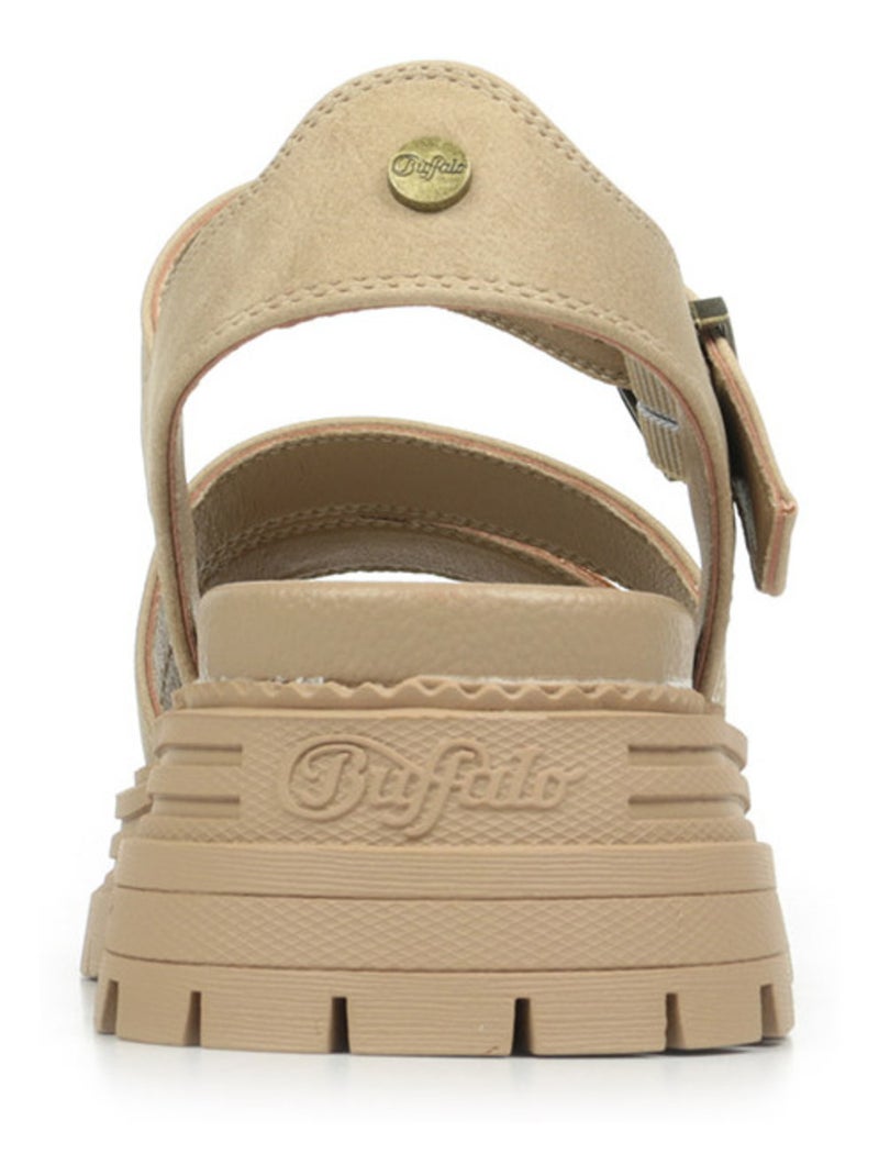 Sandales Buffalo Lennox Ts Sandal Beige - Kiabi