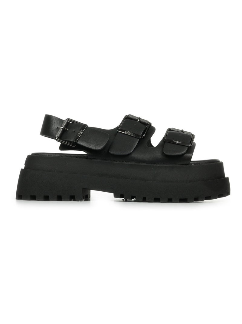 Sandales Buffalo Pluto Ari Noir - Kiabi