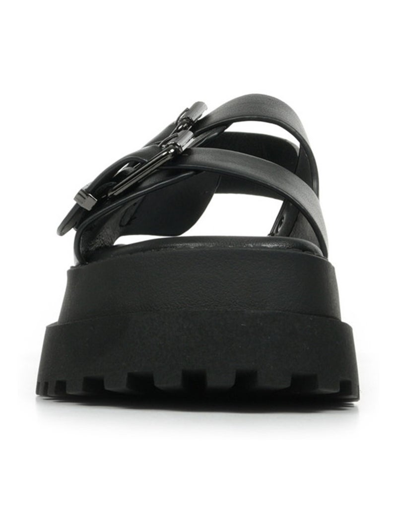 Sandales Buffalo Pluto Ari Noir - Kiabi