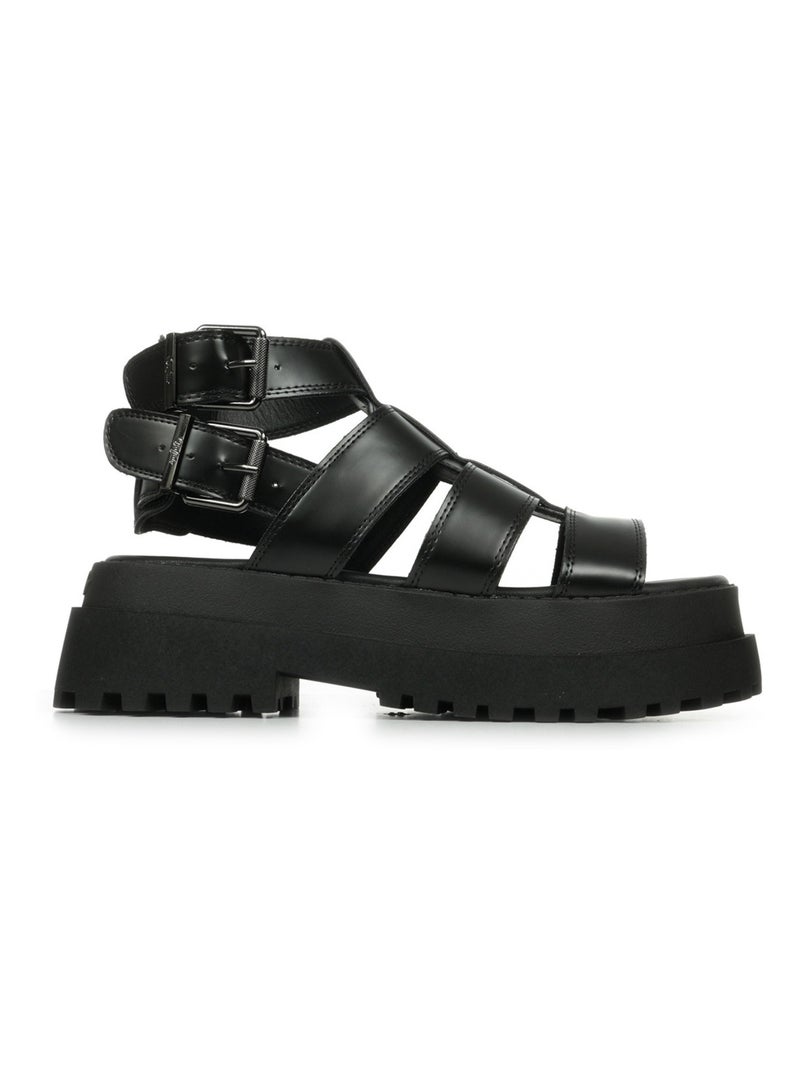 Sandales Buffalo Pluto Gld Noir - Kiabi