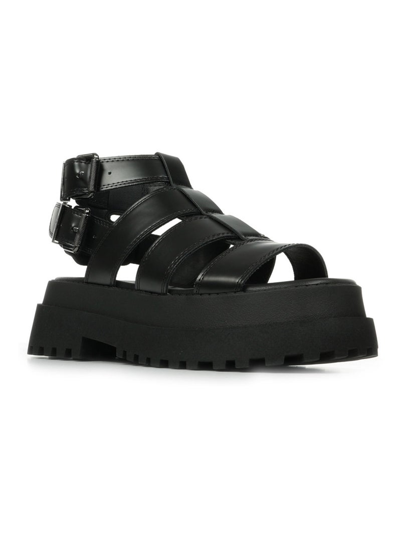 Sandales Buffalo Pluto Gld Noir - Kiabi