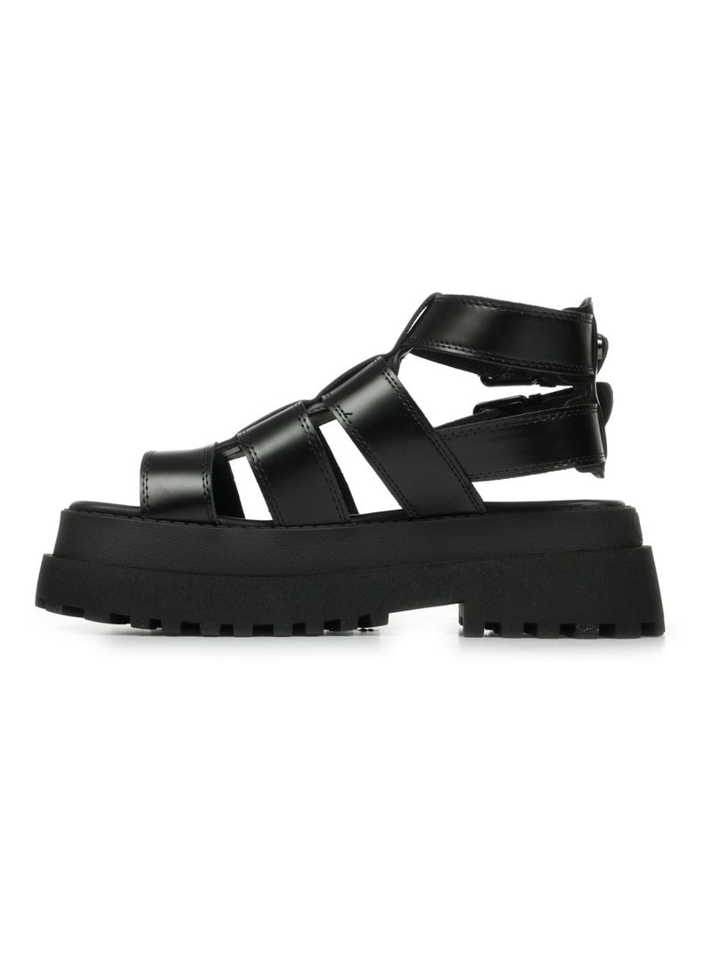 Sandales Buffalo Pluto Gld Noir - Kiabi
