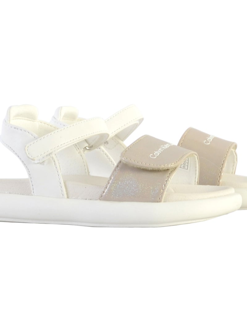 Sandales Calvin Klein Jeans Enfant Beige - Kiabi