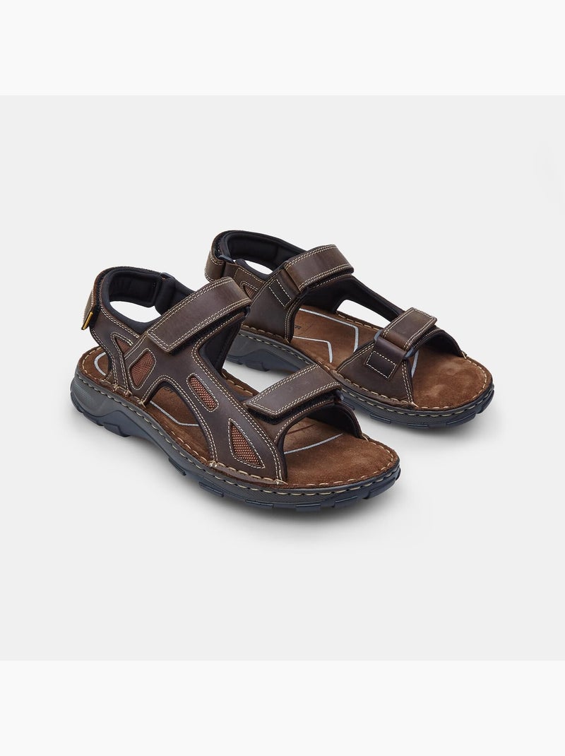 Sandales Casual Weinbrenner Été Marron - Kiabi
