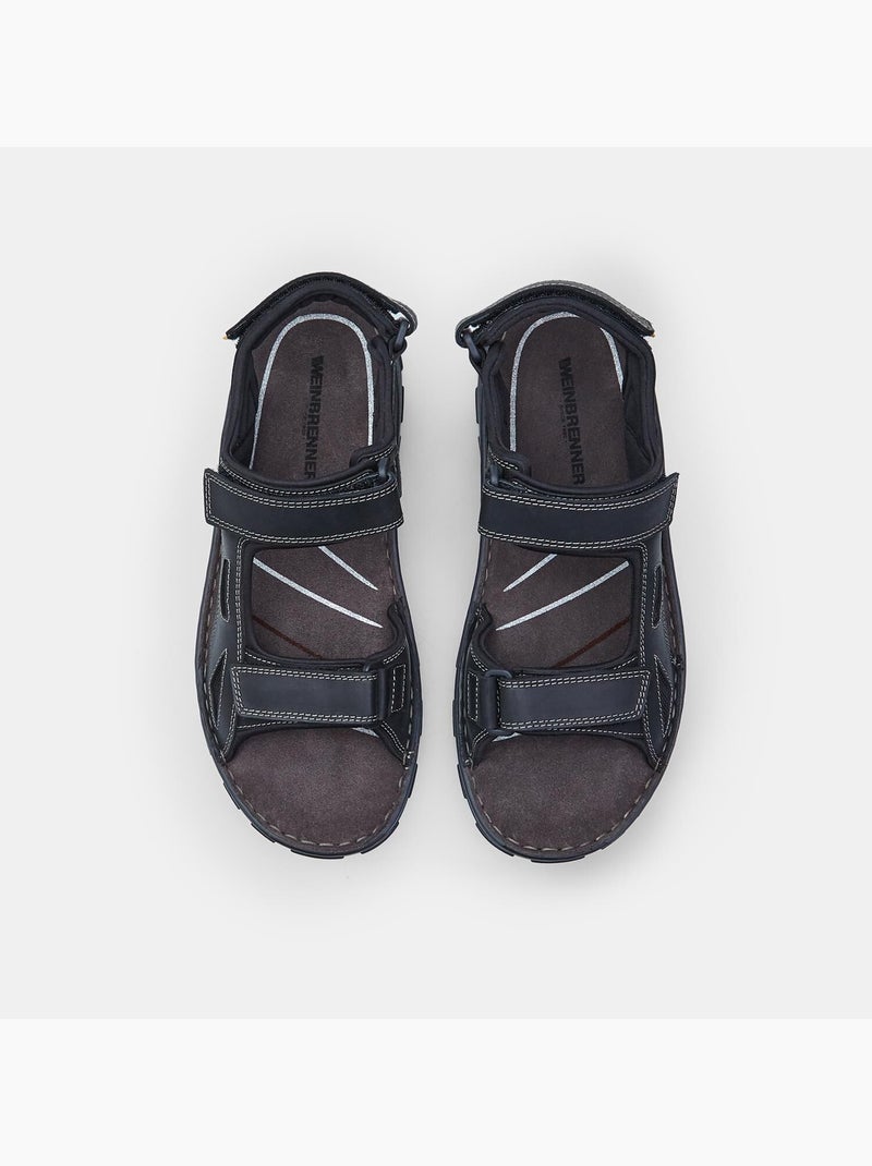 Sandales Casual Weinbrenner Été Noir - Kiabi