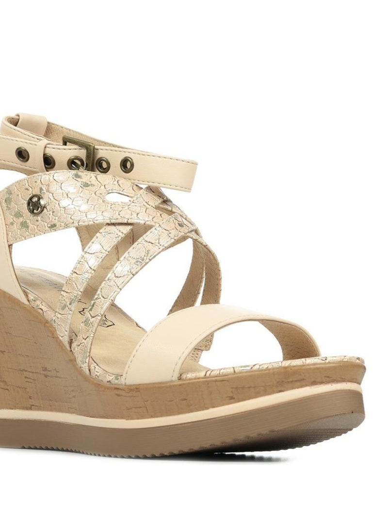 Sandales Chattawak Kolda Beige - Kiabi