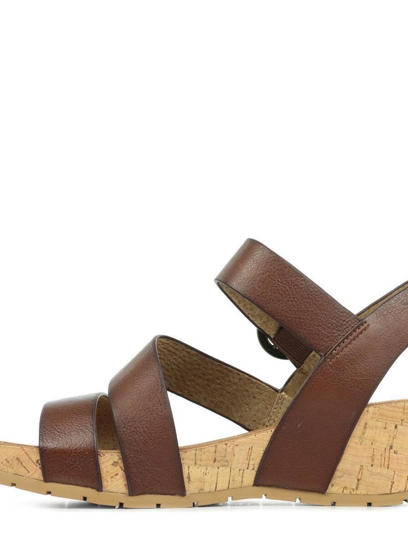 Sandales Chattawak Lilou Marron - Kiabi