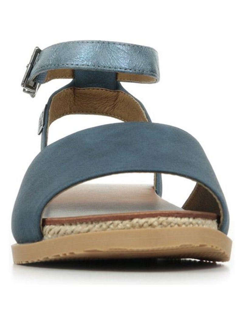 Sandales Chattawak Louisa Bleu Beige - Kiabi