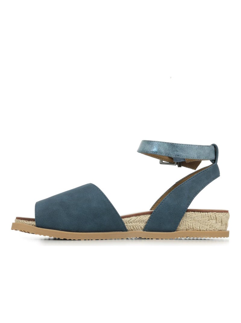 Sandales Chattawak Louisa Bleu Beige - Kiabi