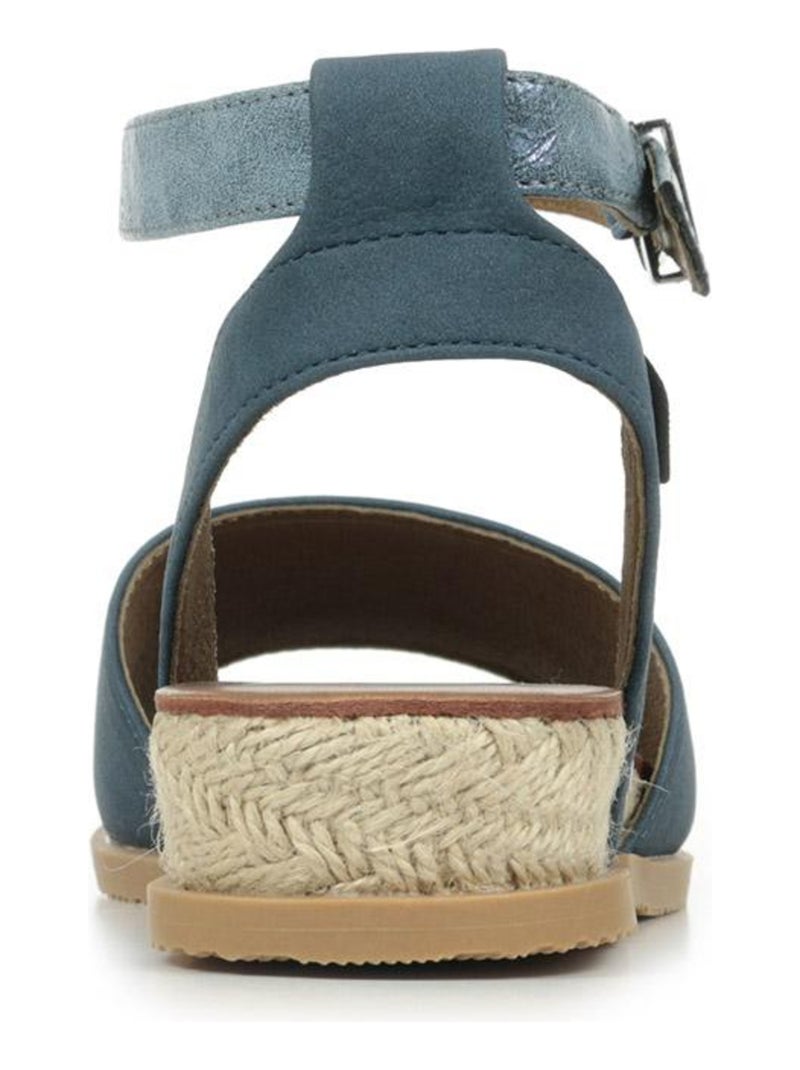 Sandales Chattawak Louisa Bleu Beige - Kiabi