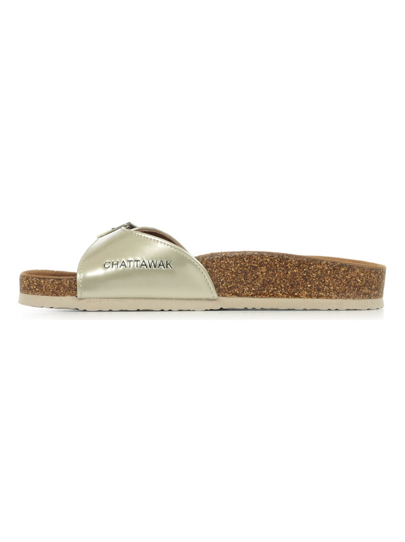 Sandales Chattawak Opaline Doré/or - Kiabi