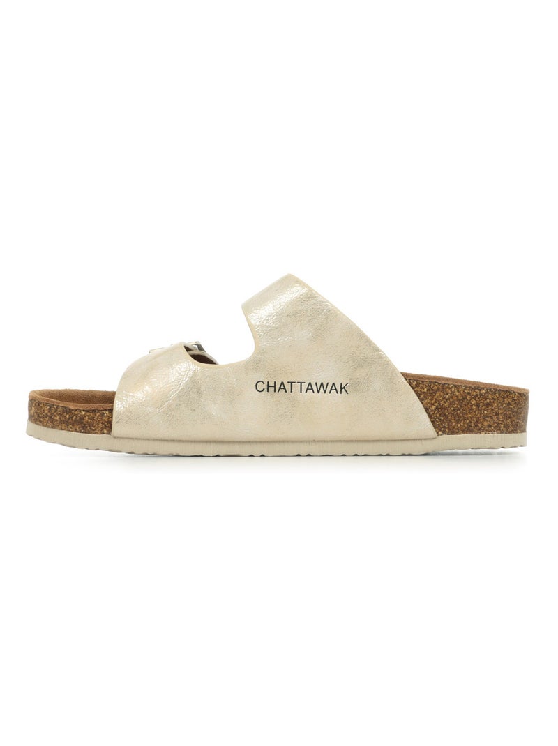 Sandales Chattawak Orphée Beige - Kiabi