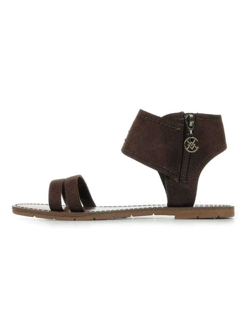 Sandales Chattawak Pacome Marron - Kiabi