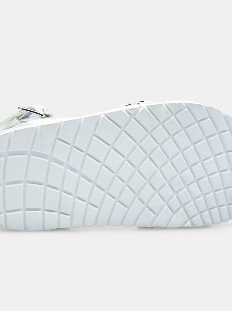Sandales comfortables à bride BATA Blanc - Kiabi