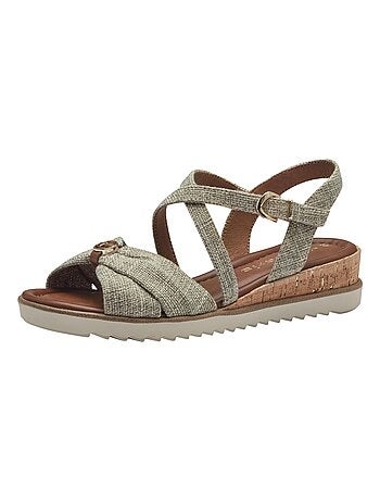 Sandales Compensé à Brides Tamaris