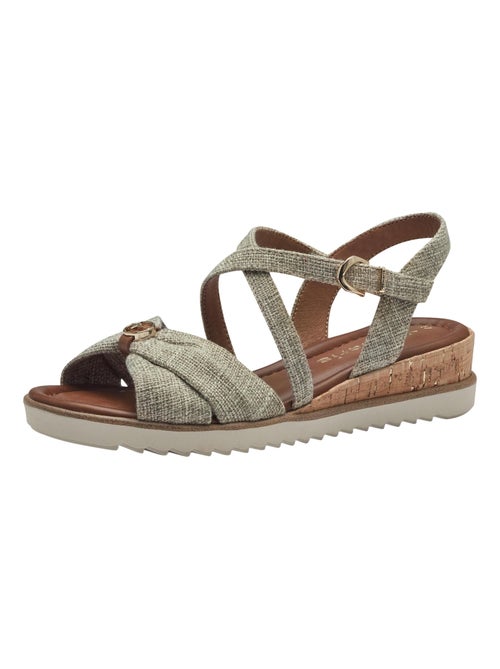 Sandales Compensé à Brides Tamaris - Kiabi