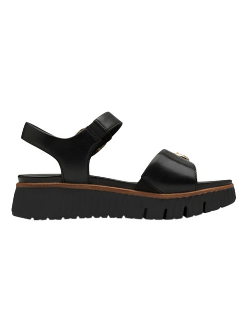Sandales Compensé Cuir Tamaris Comfort - Kiabi