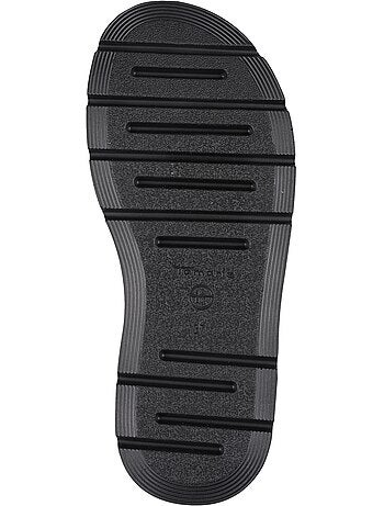Sandales Compensé Cuir Tamaris