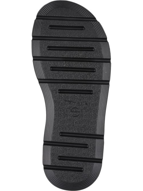 Sandales Compensé Cuir Tamaris - Kiabi
