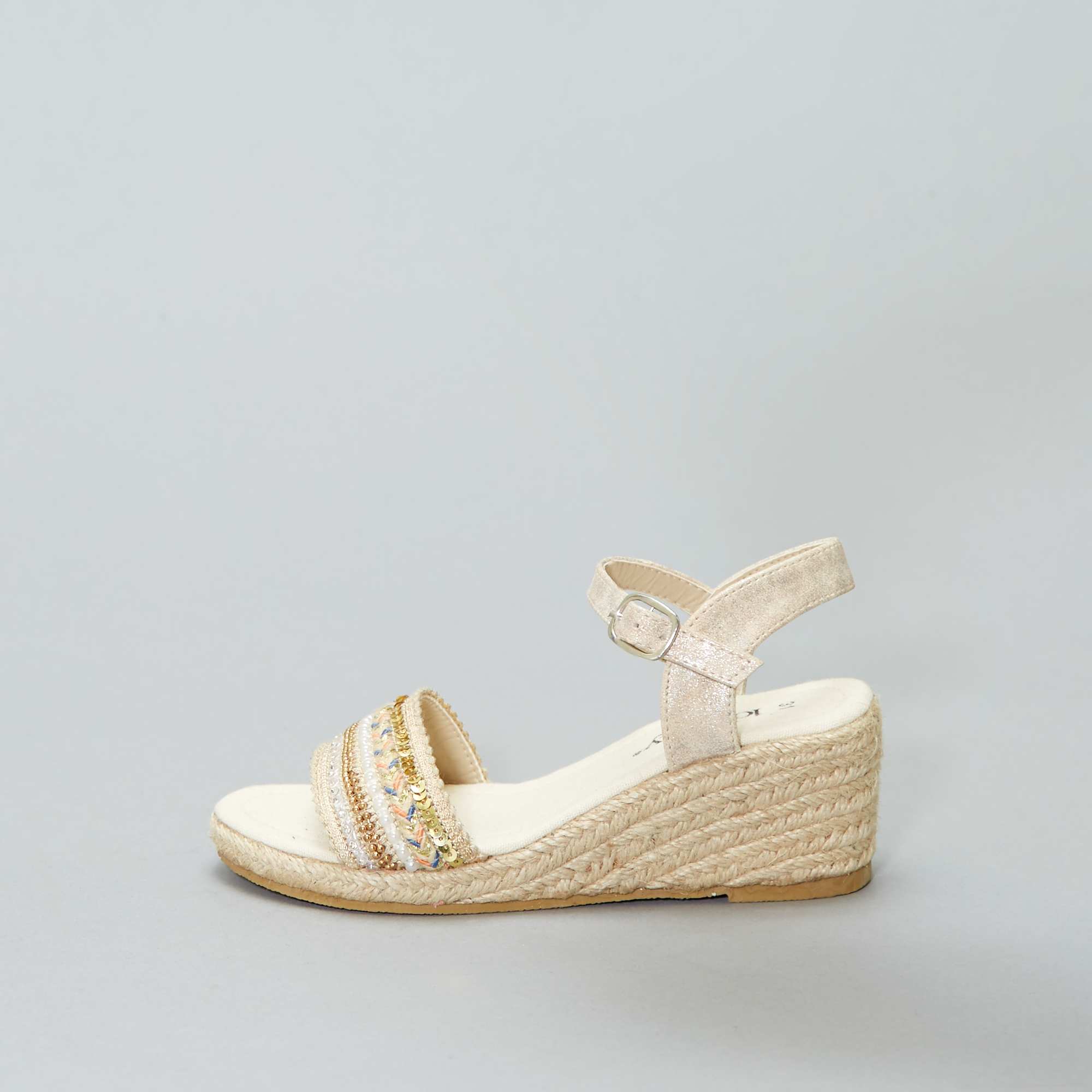 Kiabi 00€ Crème Sandales Compensée 18 Fille Yv0w8nnpmo v0wmN8nyO