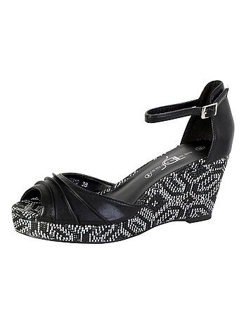 Sandales Compensée The Divine Factory TDF2910