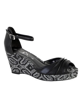 Sandales Compensée The Divine Factory TDF2910