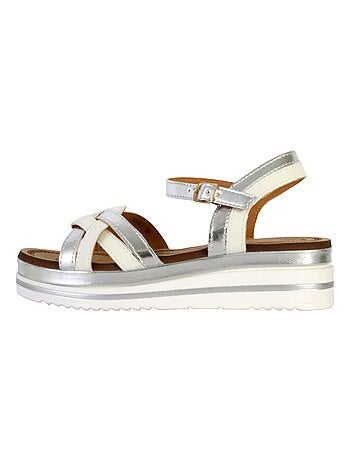 Sandales Compensées à Bride The Divine Factory