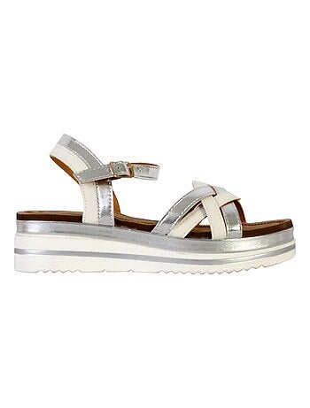 Sandales Compensées à Bride The Divine Factory