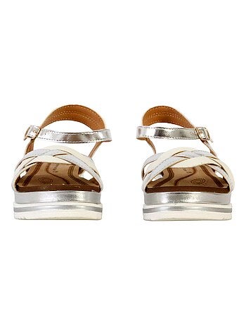 Sandales Compensées à Bride The Divine Factory