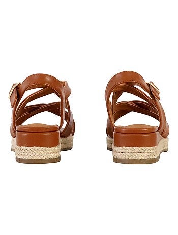 Sandales Compensées à Bride The Divine Factory