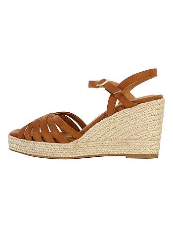 Sandales Compensées à Bride The Divine Factory