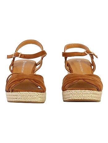 Sandales Compensées à Bride The Divine Factory