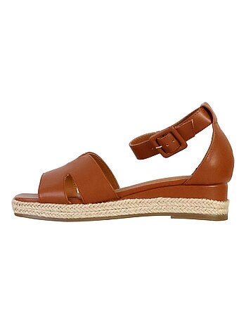 Sandales Compensées à Bride The Divine Factory