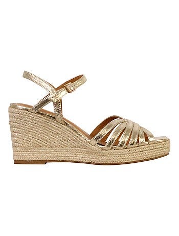 Sandales Compensées à Bride The Divine Factory