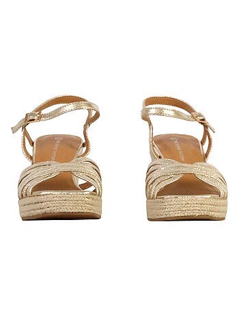 Sandales Compensées à Bride The Divine Factory