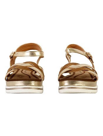 Sandales Compensées à Bride The Divine Factory