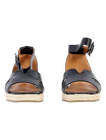 Sandales Compensées à Bride The Divine Factory