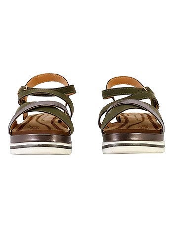 Sandales Compensées à Bride The Divine Factory