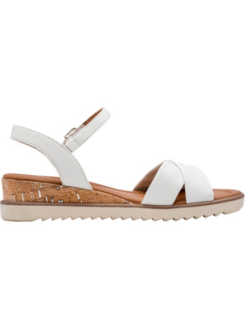 Sandales Compensées à Brides Tamaris - Kiabi