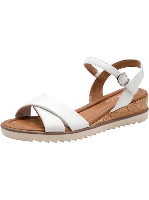 Sandales Compensées à Brides Tamaris - Kiabi